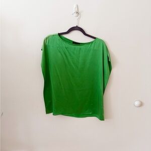 Natori Silk Green Women's Top